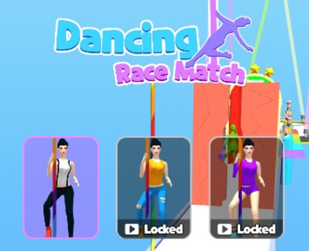 การแข่งขัน Dancing Race  เกมออนไลน์