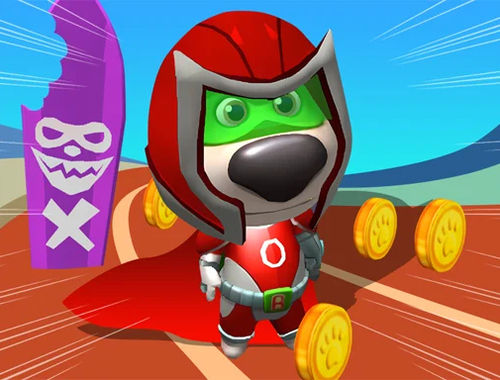 Super Dog Hero Dash เกมออนไลน์