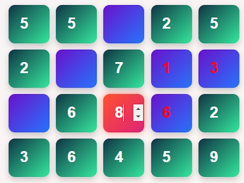 Sudoku สมัยใหม่  เกมออนไลน์