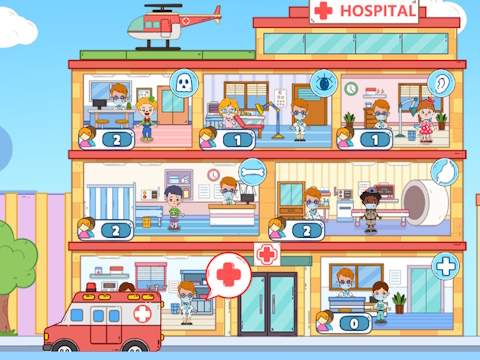Toca Avatar: โรงพยาบาลของฉัน  เกมออนไลน์