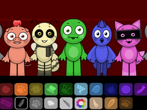 Sprunki มัสตาร์ดทุกขั้นตอน  เกมออนไลน์