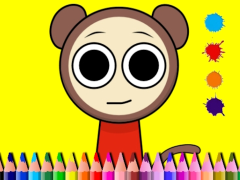 สมุดระบายสี Sprunki Valentine  เกมออนไลน์