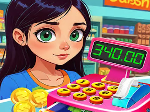 ซุปเปอร์มาร์เก็ตช้อปปิ้งสำหรับเด็ก  เกมออนไลน์