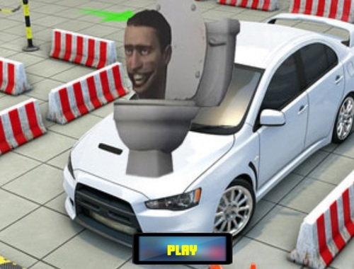รถที่จอดรถห้องน้ำ Skibidi  เกมออนไลน์