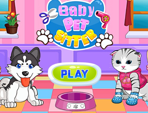 พี่เลี้ยงเด็กสัตว์เลี้ยง  เกมออนไลน์