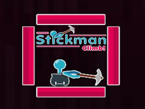 Stickman ปีนขึ้นไป!  เกมออนไลน์