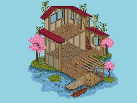 บ้านพิกเซล  เกมออนไลน์