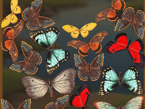Mergebuterfly: 2048! เกมออนไลน์