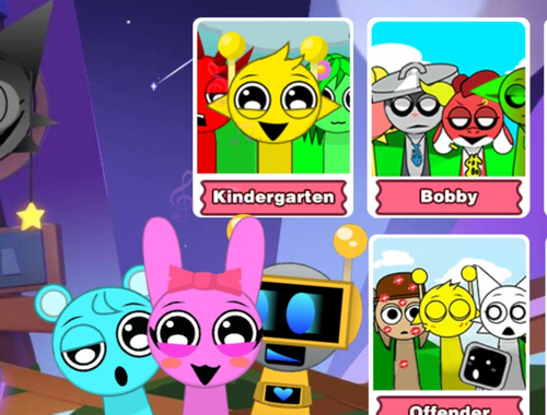 ปาร์ตี้ Incredibox Frozen Sprunki Beat  เกมออนไลน์