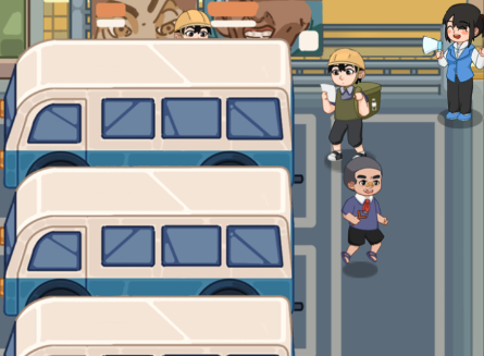 Mart Puzzle Bus Jam เกมออนไลน์