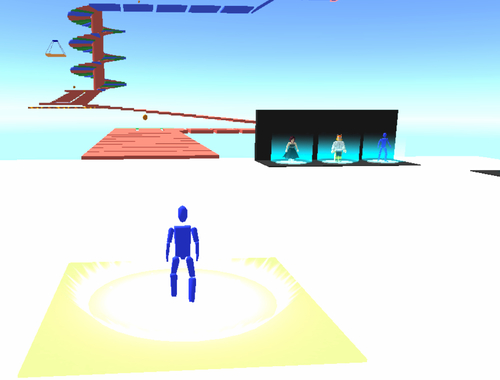 Easy Obby Parkour เกมออนไลน์