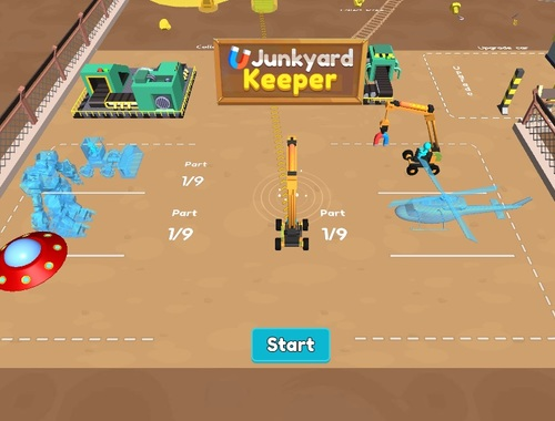 ผู้ดูแลเก็บขยะ  เกมออนไลน์
