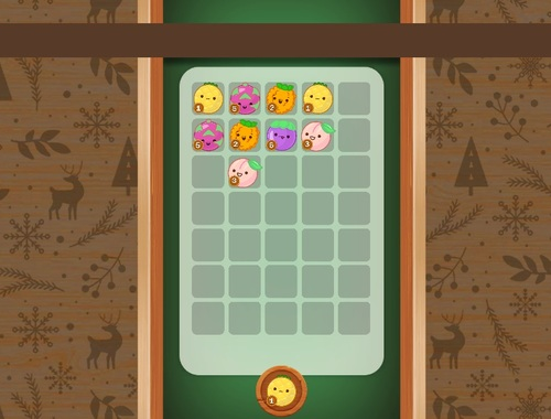 ผสานปริศนาพับแตงโม!  เกมออนไลน์