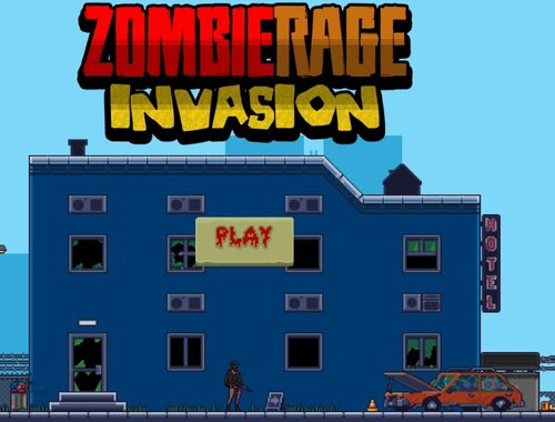 Zombie Rage Invasion เกมออนไลน์