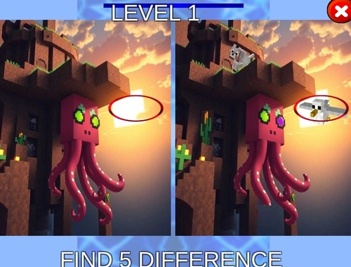 Minecraft Squid Anomaly เกมออนไลน์