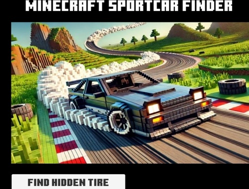 Minecraft Sportcar Finder เกมออนไลน์