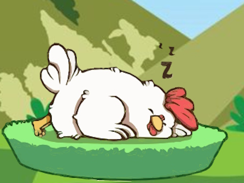 ปลุกแม่ไก่ที่หลับ  เกมออนไลน์