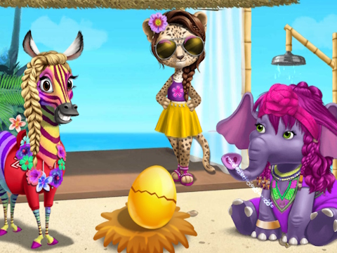 ซุปเปอร์สตาร์ - ร้านเสริมสวยสัตว์  เกมออนไลน์