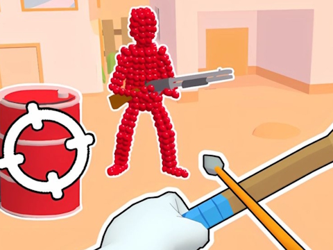 Stickman Archer: ยิงลูกศรที่ Reds  เกมออนไลน์