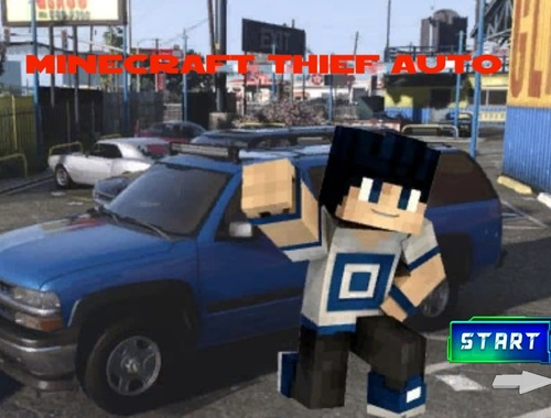 Minecraft Thief Auto เกมออนไลน์