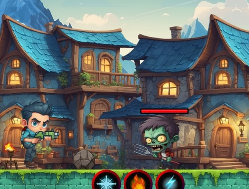 Zombie Slayer 2 เกมออนไลน์