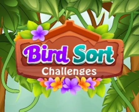 ความท้าทายในการจัดเรียงนก  เกมออนไลน์