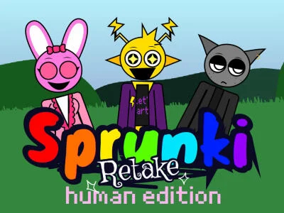 Sprunki Retake: Human Edition เกมออนไลน์