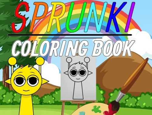 สมุดระบายสี Sprunki  เกมออนไลน์