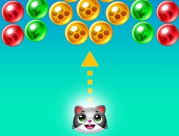 Save the Cats Bubble Shooter เกมออนไลน์