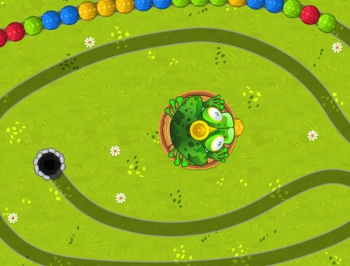 การผจญภัยหินอ่อน Frogtastic  เกมออนไลน์