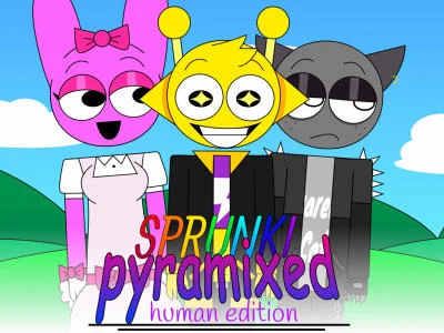 Sprunki Pyramixed: Human Edition เกมออนไลน์
