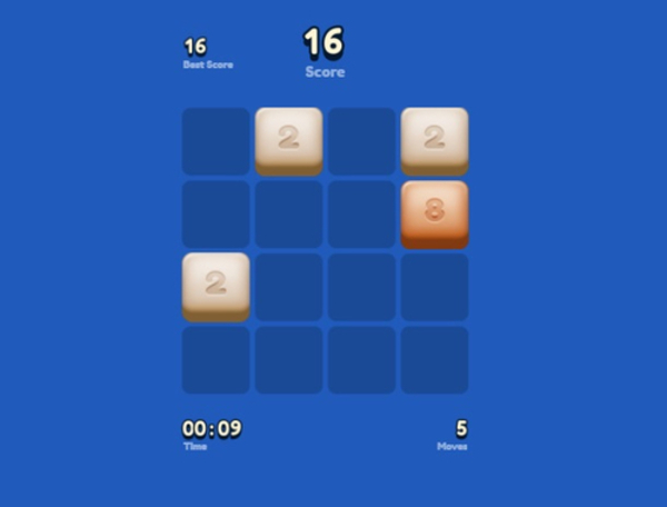 บล็อก 2048  เกมออนไลน์