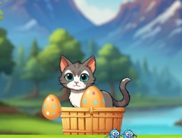 Hungry Kitty Adventures เกมออนไลน์