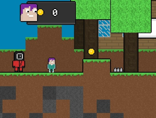 Squid Escape แต่ blockworld  เกมออนไลน์