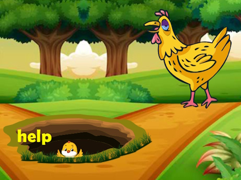 สถานการณ์อันตราย Chick Escape  เกมออนไลน์