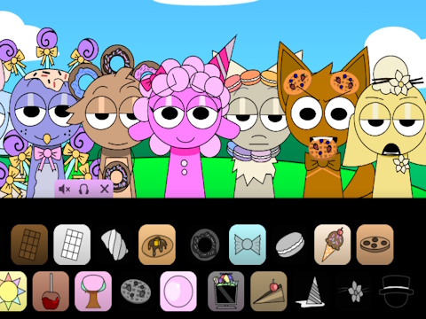 Sprunki Dessert Sweetness  เกมออนไลน์