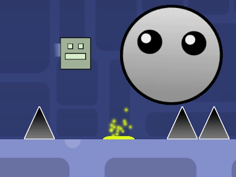 Geometry Dash: Clicker และระดับ  เกมออนไลน์