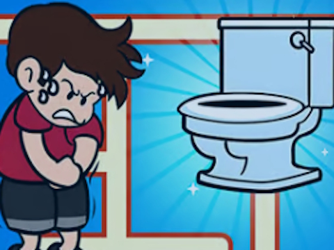 Maze Escape: Toilet Rush  เกมออนไลน์