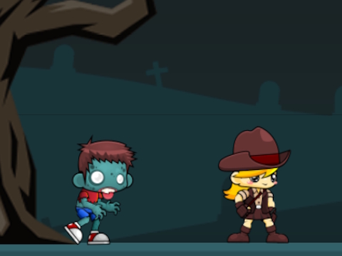 การโจมตีของซอมบี้: การป้องกัน  เกมออนไลน์