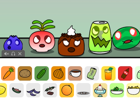 IncrediBlobs v1: เวลาอาหารกลางวัน!  เกมออนไลน์