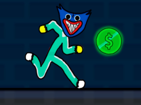 Stickman Huggy 456 Squid  เกมออนไลน์