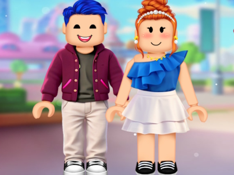 Roblox คู่แต่งตัว  เกมออนไลน์