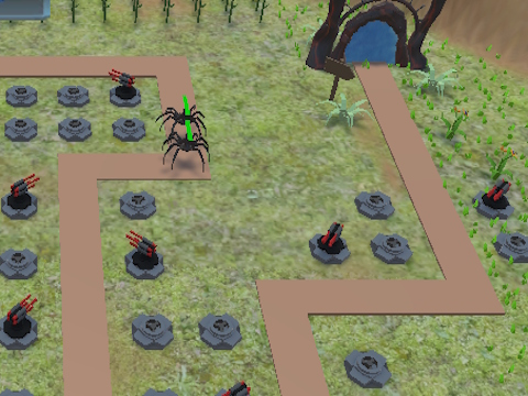 การป้องกันหอคอย  เกมออนไลน์