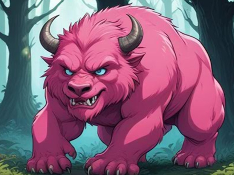 การช่วยเหลือสัตว์ร้ายสีชมพูวิเศษ  เกมออนไลน์