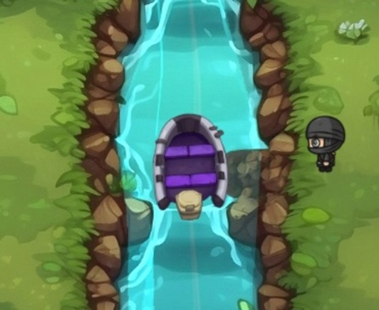 การผจญภัยทางเรือ  เกมออนไลน์