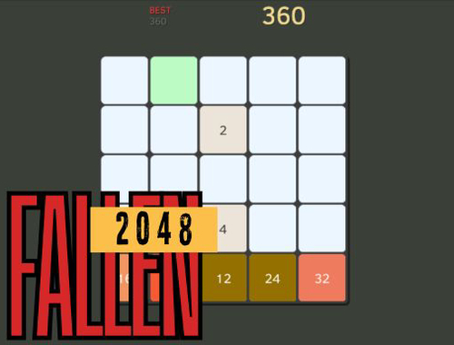 ลดลงในปี 2048  เกมออนไลน์