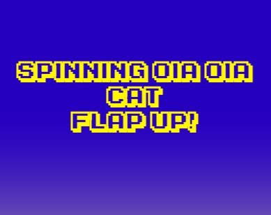 ปั่น Oia Oia Cat Flap Up  เกมออนไลน์
