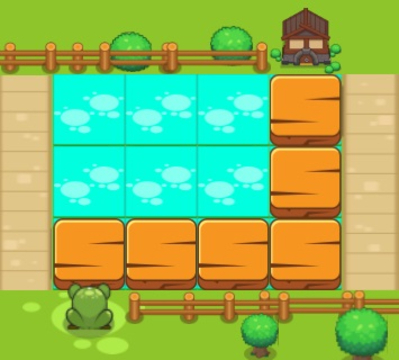 กบค้นหาเส้นทาง  เกมออนไลน์