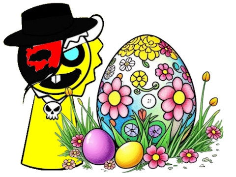 Sprunki Easter Coloring  เกมออนไลน์