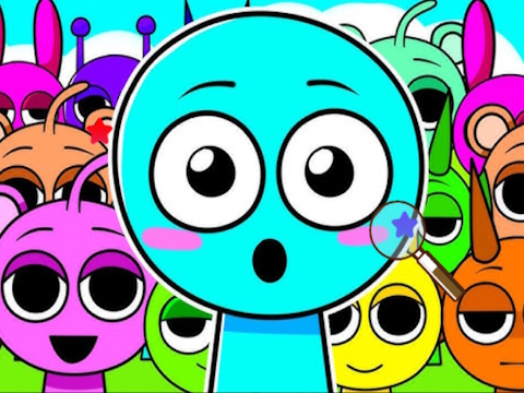 Sprunki Hidden Stars Challenge  เกมออนไลน์